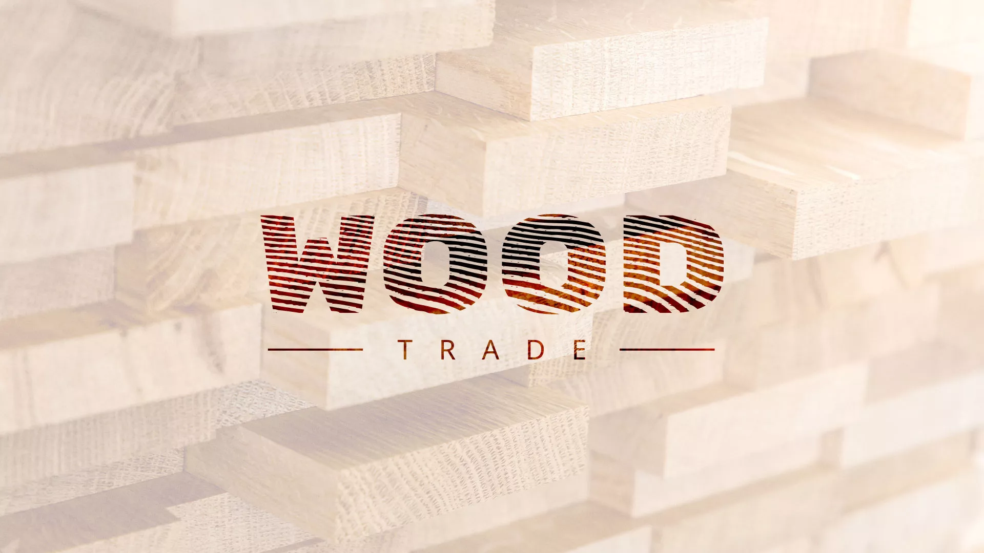 Разработка логотипа для компании «Wood Trade» в Жуковке