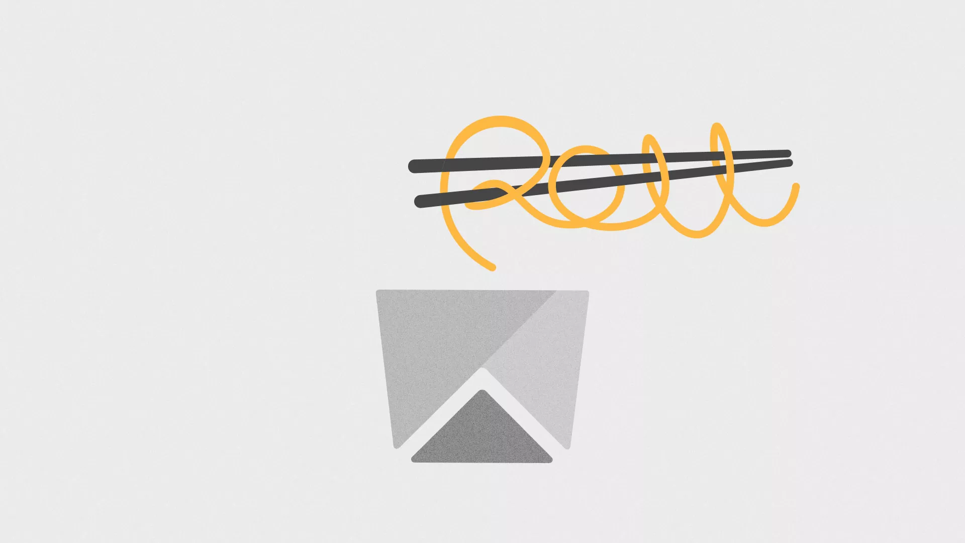 Оформление меню суши-бара «Roll Wok Club» в Жуковке